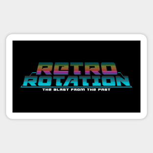 RETRO ROTATION (The Blast From The Past) Sticker